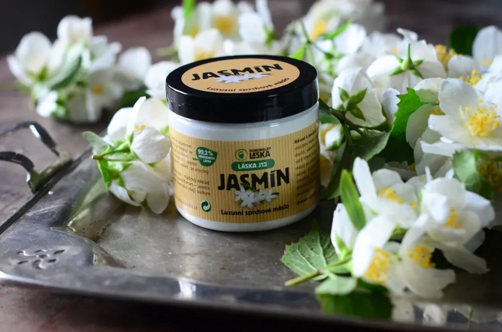 Luxusní sprchové máslo "Jasmín"