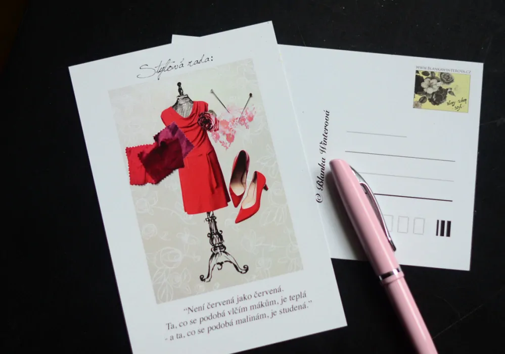 "Není červená ..."
