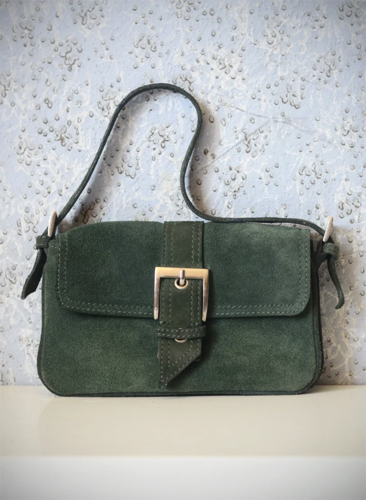 Lahvově zelené vintage