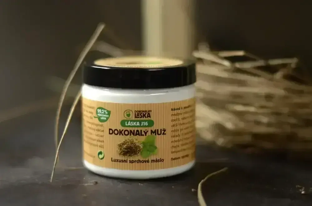 Luxusní sprchové máslo "Dokonalý muž"
