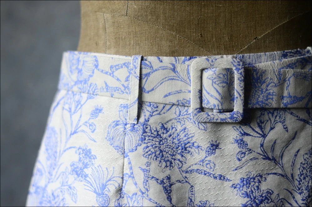 Sukně ve stylu "Toile de Jouy"