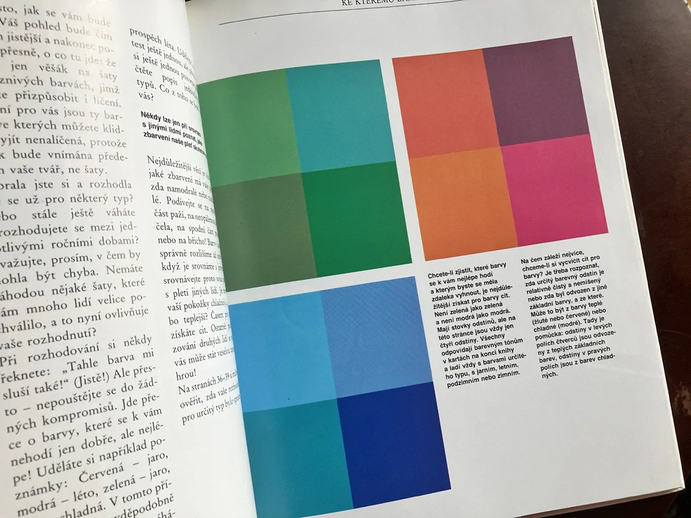 "Barvy pro krásu" | kniha