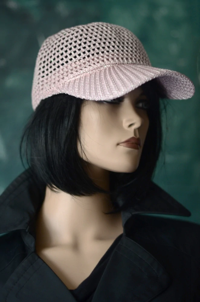 Chic kšiltovka II. | model ve starorůžové