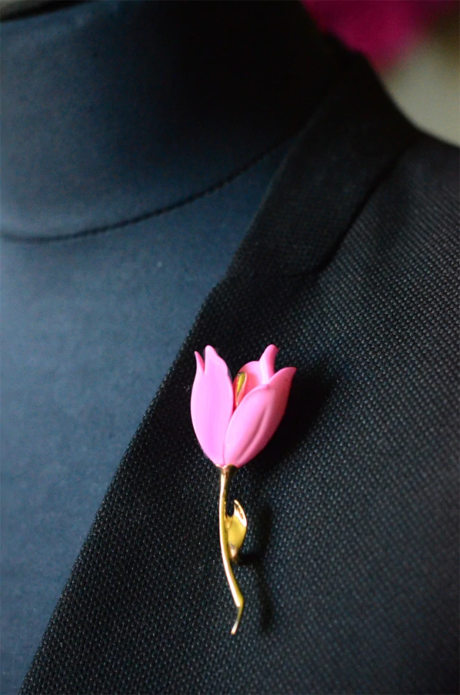 Růžový tulipán
