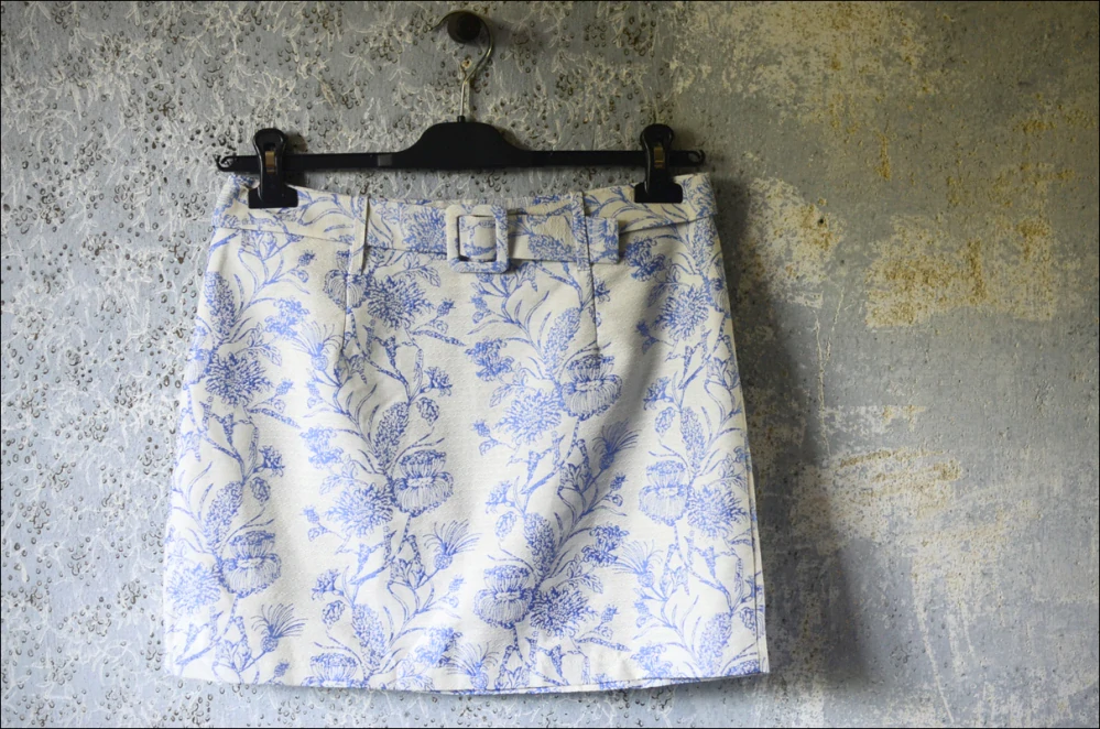 Sukně ve stylu "Toile de Jouy"
