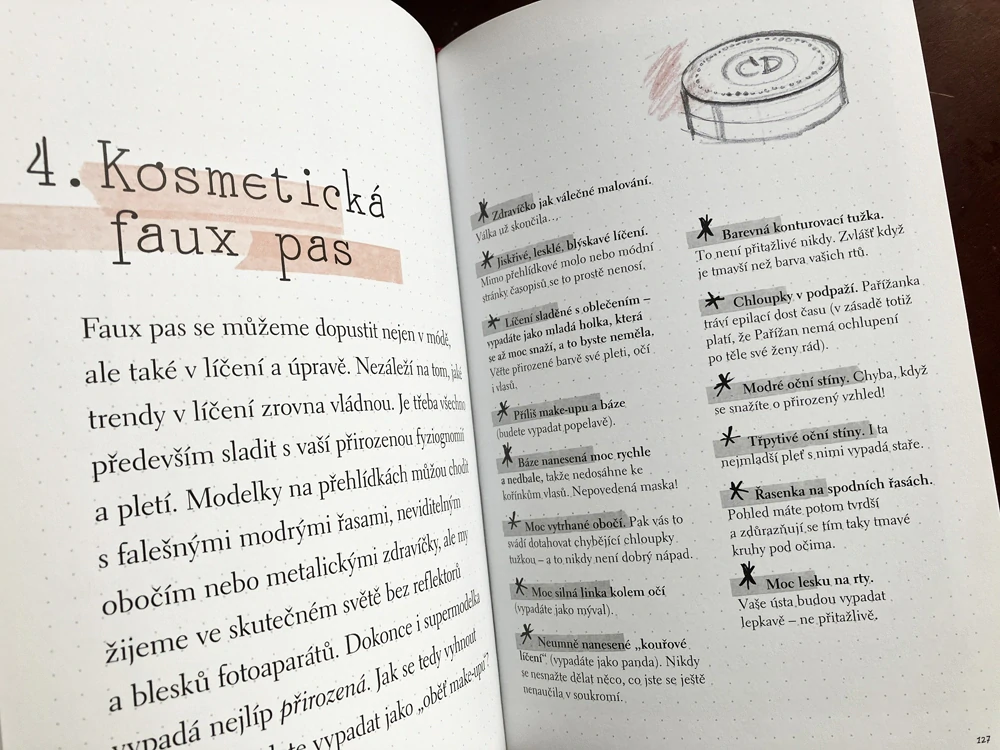 "Se šarmem Pařížanky" | kniha