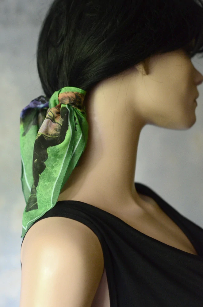 Vintage Cacharel Eden Scarf