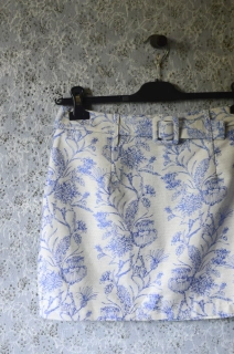 Sukně ve stylu "Toile de Jouy"